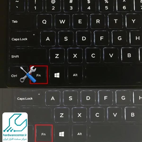 کلید fn لپ تاپ