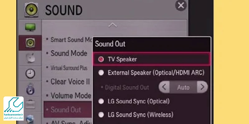 نحوه رفع مشکل صدا نداشتن ساندبار توشیبا